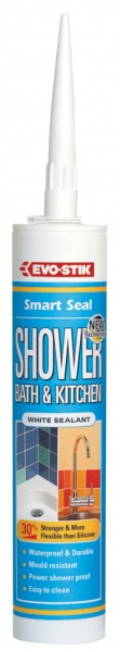 Bostik Smart Seal Shower Bath & Kitchen - White - C20 - Box of 12